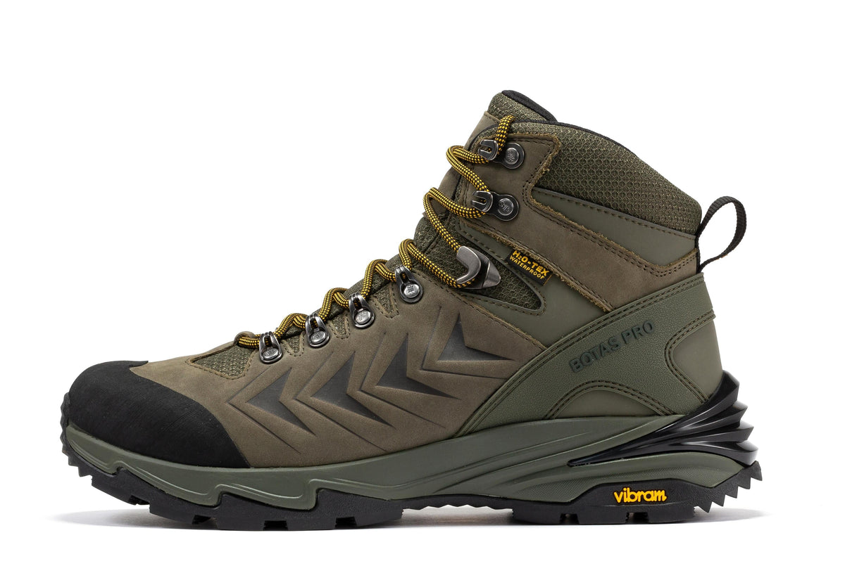 Pro Olive 6 Inch Waterproof Hiking Boots with VIBRAM® Traction Lug Outsole BP22123